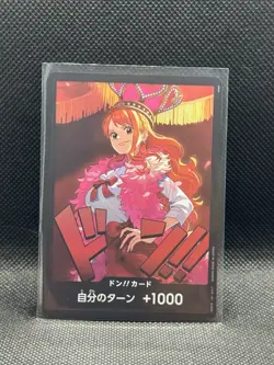 DON!! Nami EB03 Japanese ONE PIECE Card Heroines Edition - Image 1
