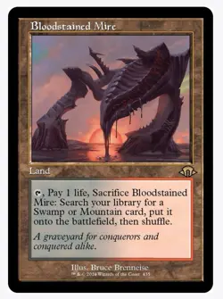 Bloodstained Mire (Retro Frame) Modern Horizons 3 Regular - Image 1