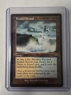 Flooded Strand (Retro Frame) Modern Horizons 3 Regular, #436, NM - Image 1
