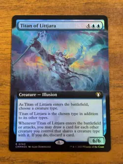Titan of Littjara - Commander Masters - MTG - FOIL - 0760 - Image 1