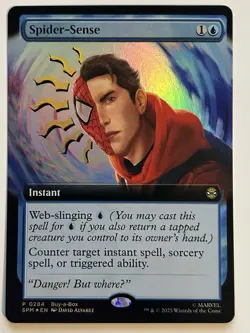Spider-Sense (Extended Art) Buy-A-Box Promos Foil - Image 1