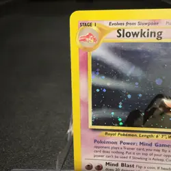 Slowking - 14/111 - Edge Partial Swirl Left - Neo Genesis Holo Pokemon TCG WOTC - Image 3