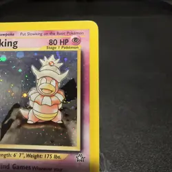Slowking - 14/111 - Edge Partial Swirl Left - Neo Genesis Holo Pokemon TCG WOTC - Image 4