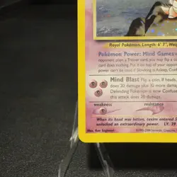 Slowking - 14/111 - Edge Partial Swirl Left - Neo Genesis Holo Pokemon TCG WOTC - Image 5