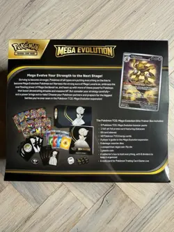 Pokemon TCG Mega Evolutions Elite Trainer Box ETB Gardevoir ✅ Sealed In Hand - Image 2