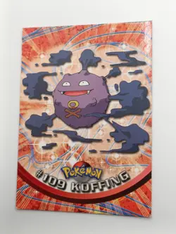 Topps Pokemon TV Animation - Koffing and Weezing #109/110 - Image 3
