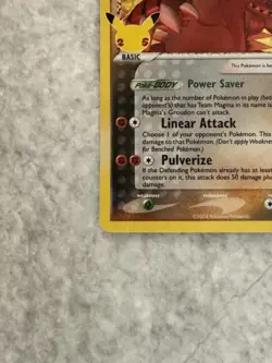 Pokemon TCG Team Magma's Groudon 9/95 Celebrations 25th Anniversary - NM/MINT - Image 2