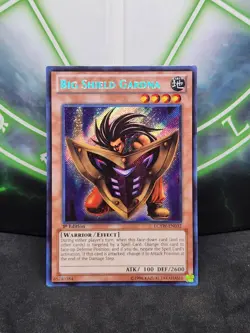 Yugioh Big Shield Gardna LCYW-EN032 Secret Rare 1st Edition NM - Image 1