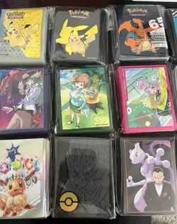 Pokemon Tcg Card Sleeves - Lot of 15 Packs - 65 Sleeves Per Pack - Sealed - Image 2