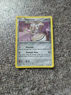 Pokemon TCG Magearna Black Star Promo XY165 Cosmos Holo Promo Card 2016 - Image 1