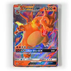 Pokemon - Charizard GX - SM211 - SM Hidden Fates - Black Star Promo Card - Image 1