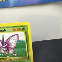 Venomoth 31/130 Base Set 2 Series RARE 2000 Stage 1 Pokemon TCG Card WOTC - Image 3