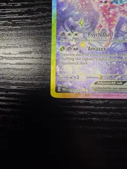 Pokemon TCG Espeon EX Prismatic Evolutions Holo Card 155/131 Near Mint SIR - Image 3
