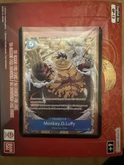 OP11-058 TR Monkey.D.Luffy OP13 English One Piece TCG Card Treasure rare - NM - Image 1