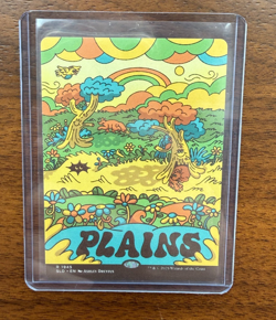 Plains (1945) NONFOIL - Flower Power Secret Lair Ashley Dreyfus MTG - IN HAND! - Image 1