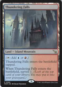MTG Thundering Falls (269) | NM | Murders at Karlov Manor {MKM} - Image 1