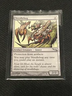 Magic the Gathering Mirrodin Needlebug - Image 1