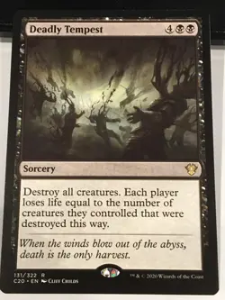 Deadly Tempest - Commander 2020 (C20) MTG: Near Mint, English - Image 1