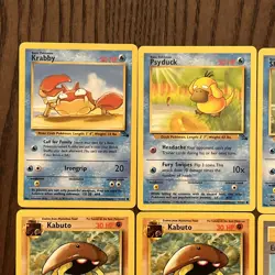 12 Card Lot Vintage Pokemon Team Rocket Set NM - Image 3