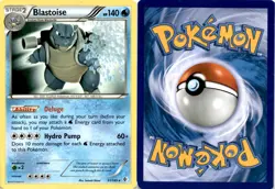 2012 Pokemon, Boundaries Crossed, #31/149 Blastoise, Rare, Deck Exclusive - Image 1