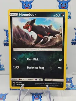 Houndour - 58/111 - Reverse Holo - S&M: Crimson Invasion - Pokemon NM - Image 1