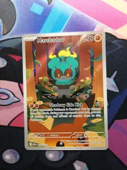 Pokemon TCG - Marshadow Illustration Rare 146/132 - Mega Evolution Pack Fresh NM - Image 2