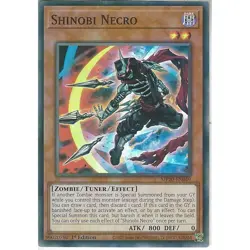 Shinobi Necro Yu-Gi-Oh! MP20-EN049 1st Super Rare - Image 1