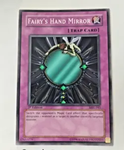 Yu-Gi-Oh! TCG Fairy's Hand Mirror Magic Ruler MRL-041 1st Edition - Uncirculated - Image 1