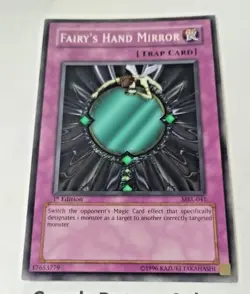 Yu-Gi-Oh! TCG Fairy's Hand Mirror Magic Ruler MRL-041 1st Edition - Uncirculated - Image 2