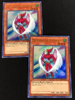 Yugioh Neo-Spacian Air Hummingbird 1st BLRR-EN050 ULTRA x2 (NM) - Image 1