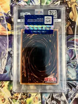 2002 YuGiOh Blue-Eyes White Dragon 1st Edition Asian-English PSA 9 MINT - Image 2