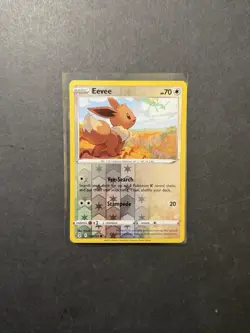Eevee 125/203 Reverse Holo Pokemon Card SWSH Evolving Skies PTCG NM - Image 1