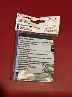 60 Gloss Eclipse Purple Ultra Pro Deck Protector Small Card Sleeve Yugioh AI - Image 2