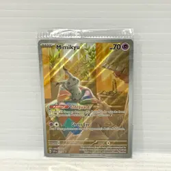 Mimikyu SVP 075 - Paldean Fates ETB Promo - Pokemon Card - Brand New Sealed - Image 1