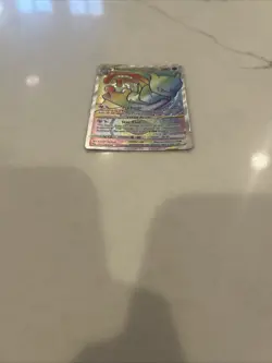 Pokemon Go Mewtwo VSTAR TCG Card Rainbow Secret Rare 079/078 Mint Condition - Image 4