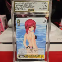 Weiss Schwarz Key 20th Anniversary AGS graded card lot 5x Cards Grades 9.5/9! FS - Image 2
