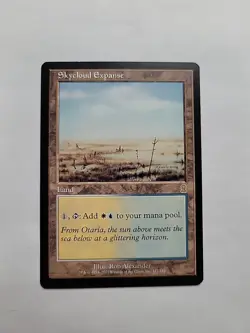 MTG - Skycloud Expanse _ Odyssey Regular Rare #327 - Image 1