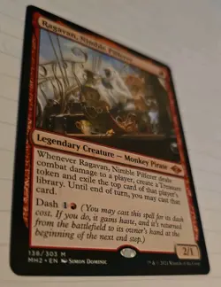 MTG Ragavan, Nimble Pilferer Modern Horizons 2 Regular NM - Image 4