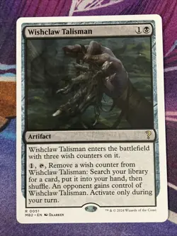 Wishclaw Talisman (x1 White Border) MTG The List - Mystery Booster 2 - Image 1