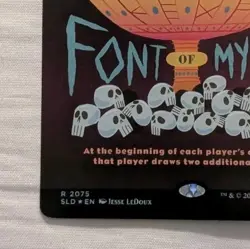 Font of Mythos (Rainbow Foil) Secret Lair Drop Foil - Image 3