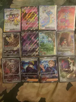 Pokemon tcg full art bundle 12 cards - Image 1