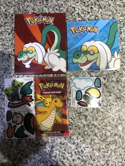 Pokemon / Pokemon 2025 McDonalds promo packs 2,3,4,5 & 8 Sealed + Colouring Pack - Image 5
