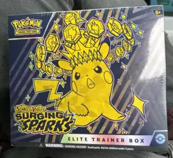 POKEMON SURGING SPARKS ETB | FACTORY SEALED | ELITE TRAINER BOX 🔥 - Image 1