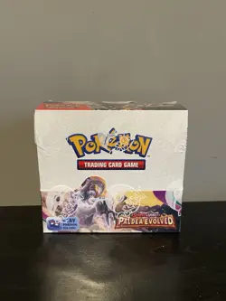 Pokemon TCG SV2 Paldea Evolved Booster Box Sealed 36 Packs - Image 1