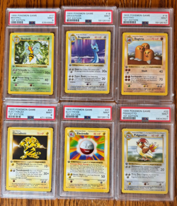 Complete 1st Edition Base Set PSA 9 MINT Non-Holo 17-102 Pokemon 1999 English - Image 2