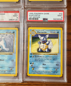 Complete 1st Edition Base Set PSA 9 MINT Non-Holo 17-102 Pokemon 1999 English - Image 4
