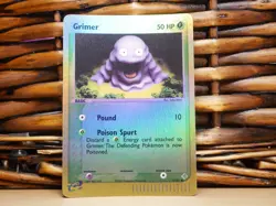 Pokemon GRIMER 57/97 REVERSE HOLO | LP Light Play | EX Dragon | 2003 - Image 1