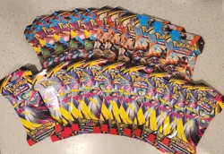 Lot of 24 Pokemon Mega Evolution Sleeved Booster Packs - Image 1