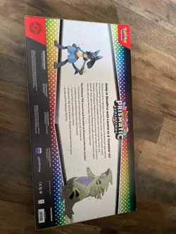 Pokemon TCG Prismatic Evolutions Lucario Ex Tyranitar Ex Premium Collection - Image 2