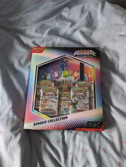 POKEMON TCG SCARLET & VIOLET PRISMATIC EVOLUTIONS BINDER COLLECTION *SEALED* - Image 1